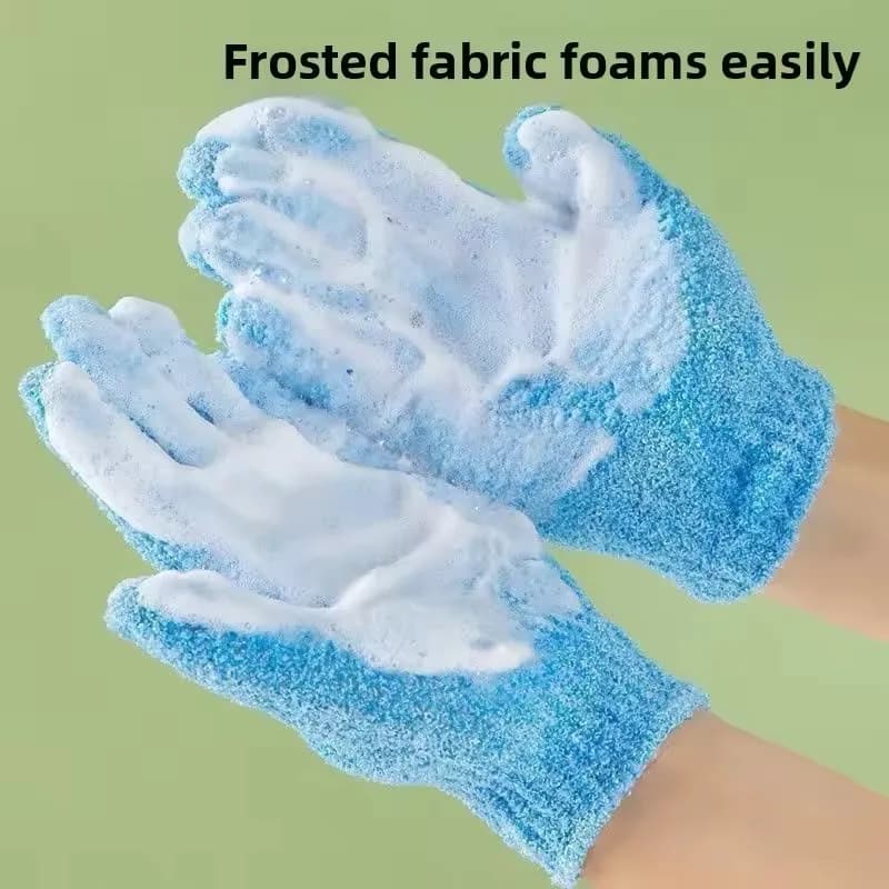 Gants exfoliants pour le bain et la douche — photo 2