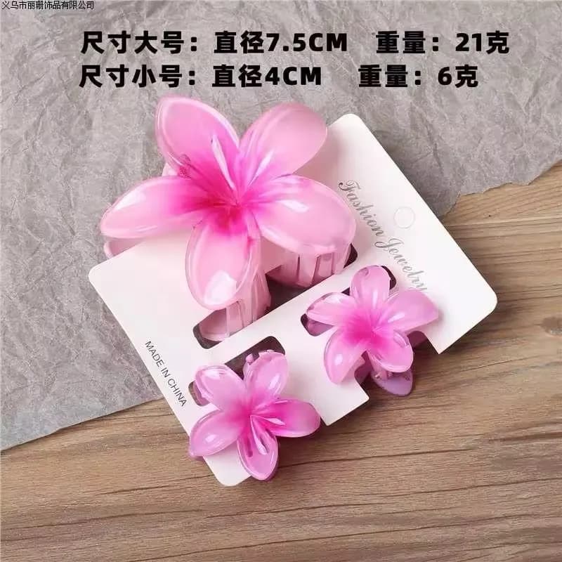 Pince à cheveux fleur décorative (plusieurs couleurs) — photo 3