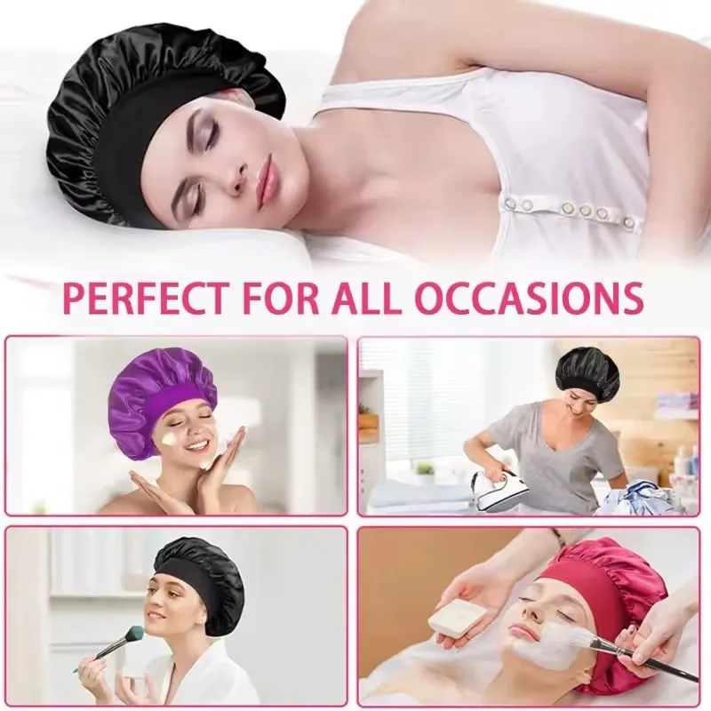 Bonnet en satin – Protection & soin des cheveux — photo 2