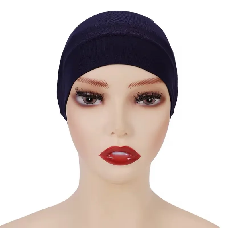 Bonnet en coton noir – Confort & maintien