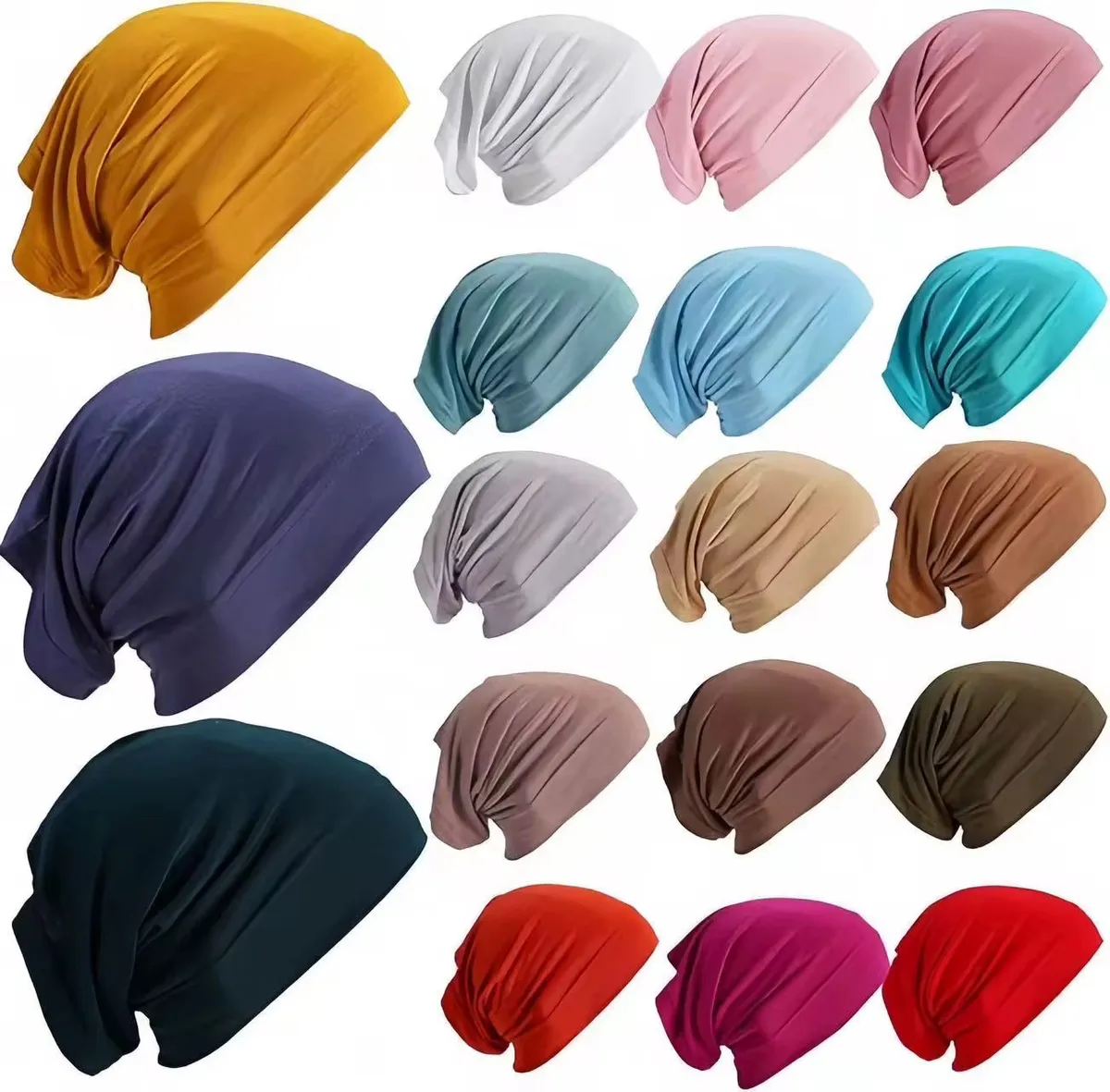 Bonnet en coton couleur — photo 2