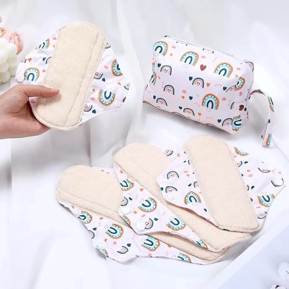 Pack serviette hygienique lavable — photo 3