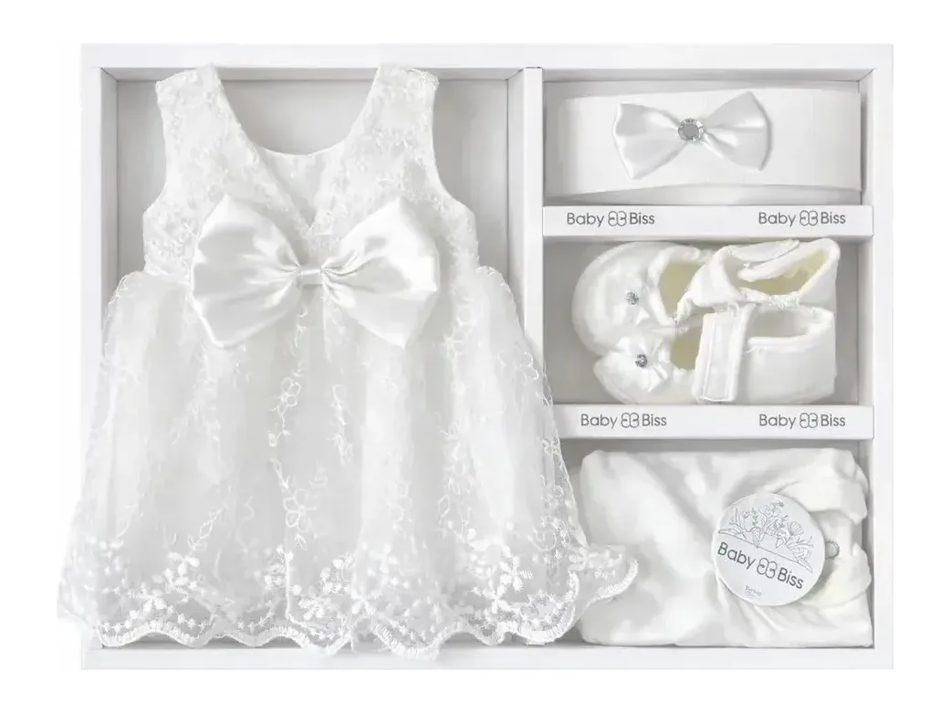 Tenue de baptême fille