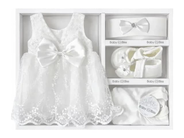 Tenue de baptême fille