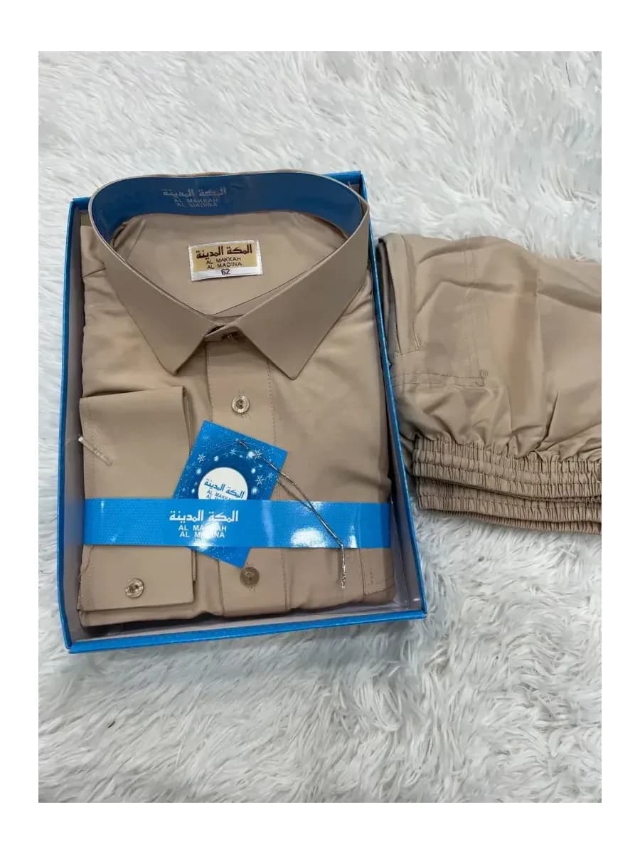 Ensemble jellaba homme avec pantalon – en coffret élégant — photo 2