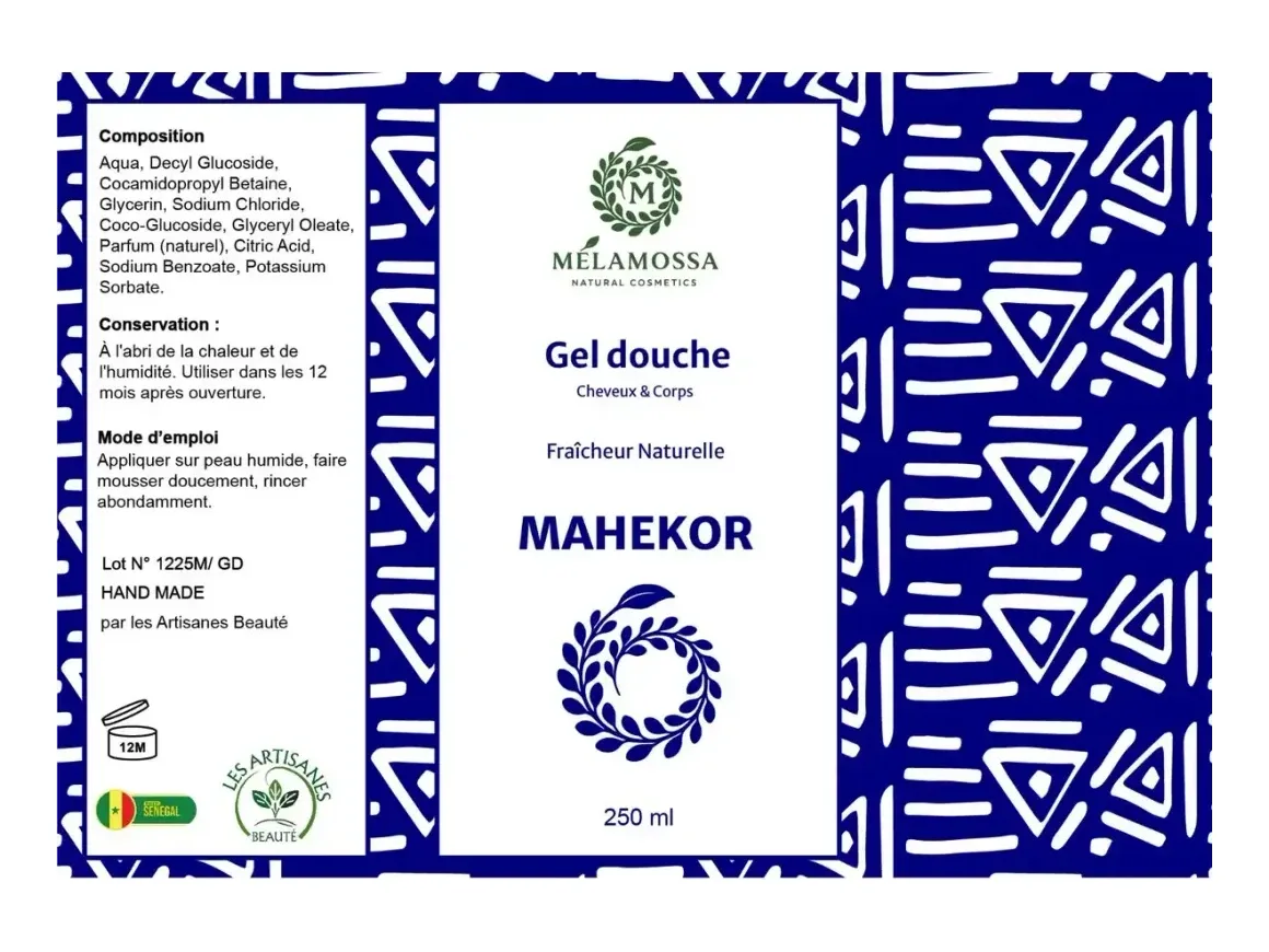 Gel douche mahecor