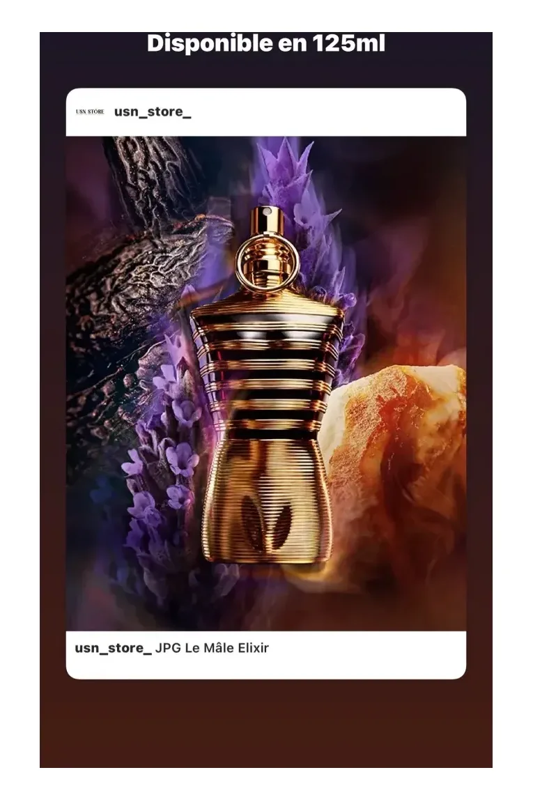 Jean Paul Gaultier Le mâle elixir 125ml