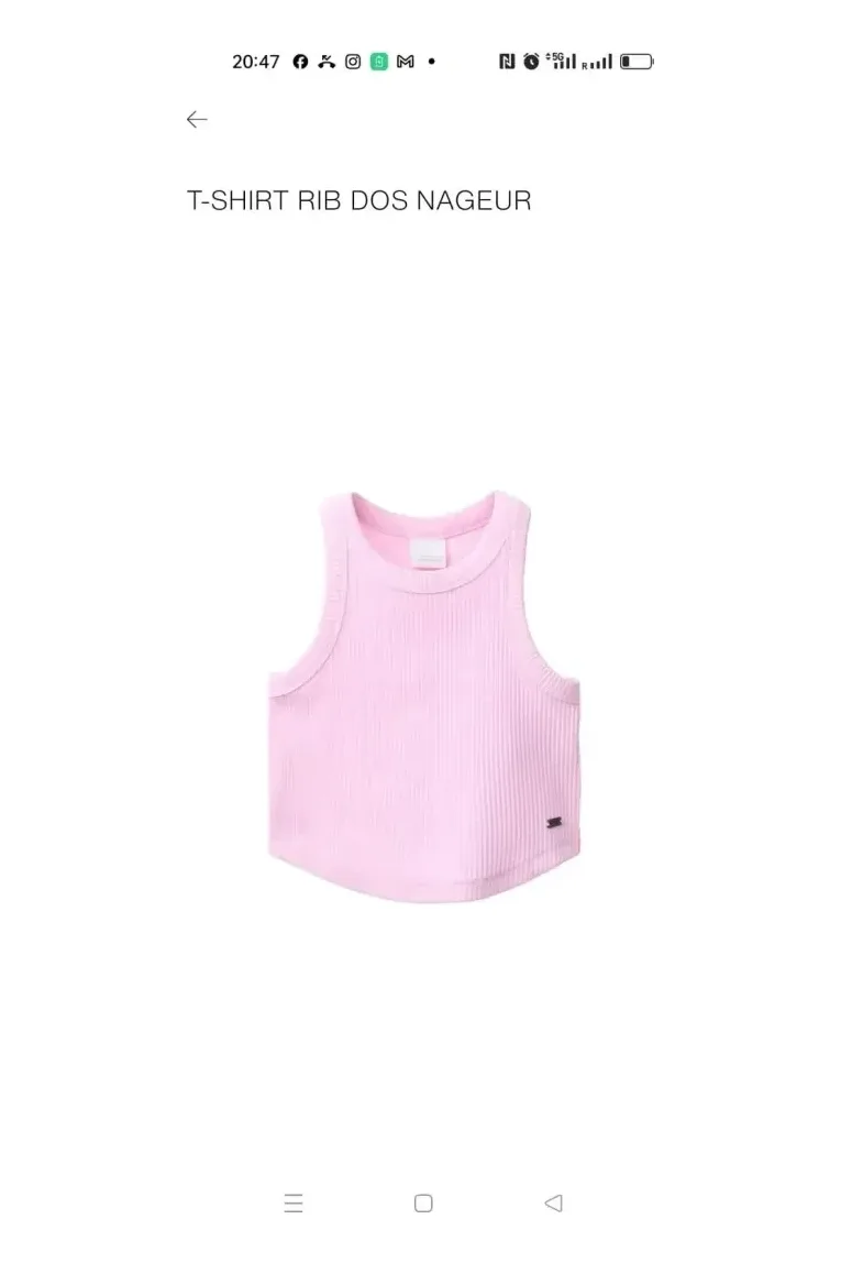 Crop top zara