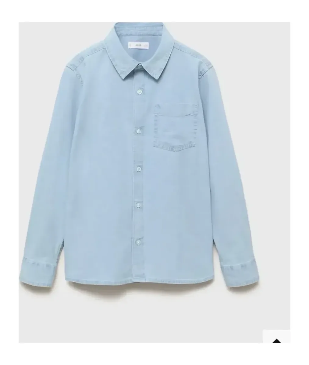 Chemise en jean clair