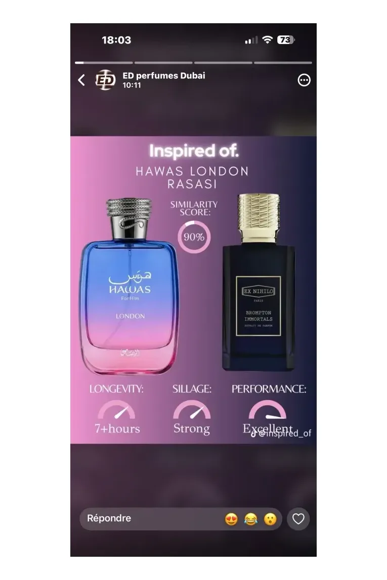 Hawas London Rasasi 100ml
