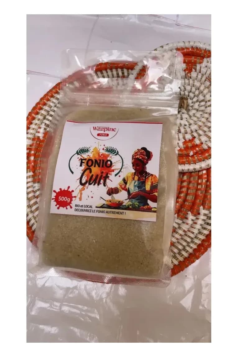 Waapine Fonio Cuit Surgelé