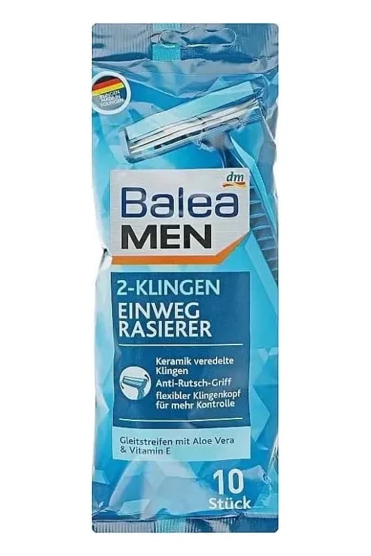 2klingen rasier balea