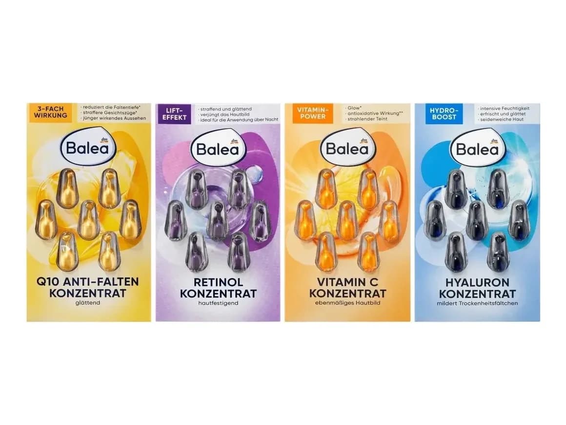 Capsule balea et isana