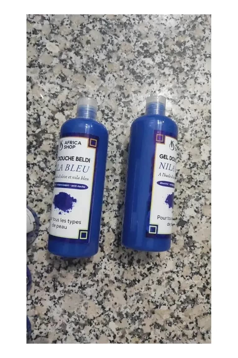 Gel douche Nila bleu