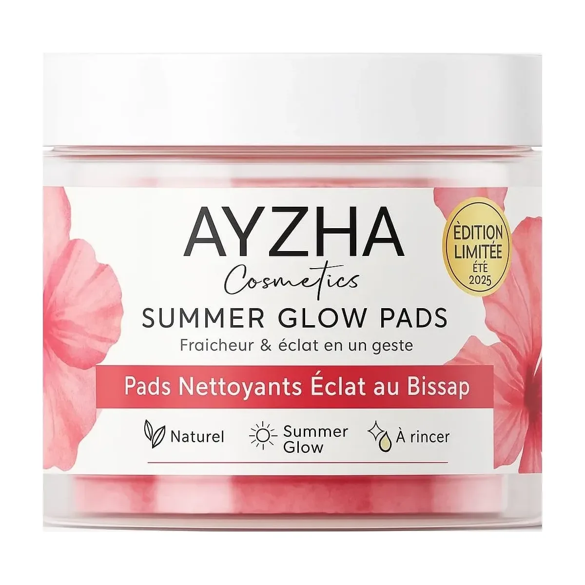 Pads Nettoyant au Bissap 30 disques