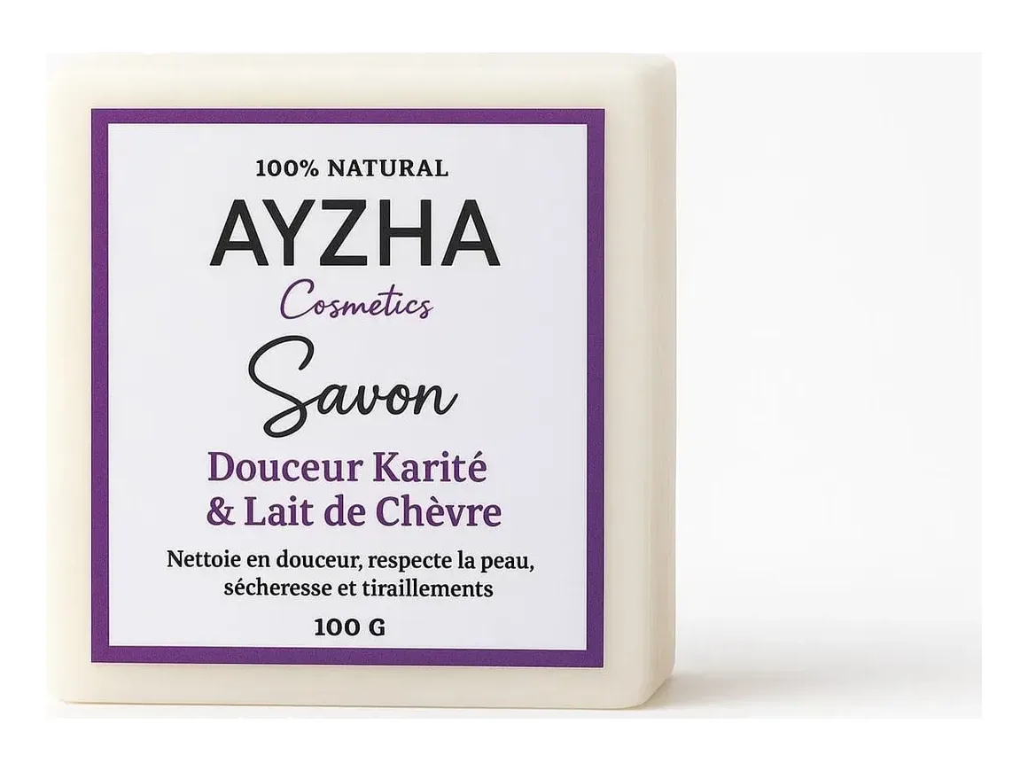 Savon Karité & Lait de chèvre 100g