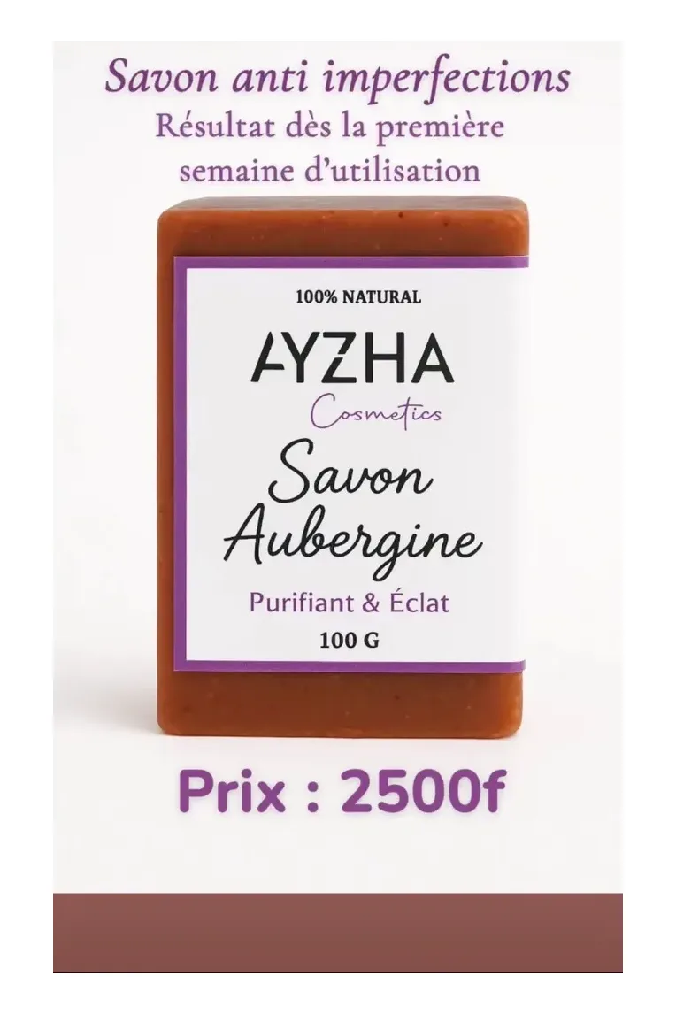 Savon Visage Aubergine 100g