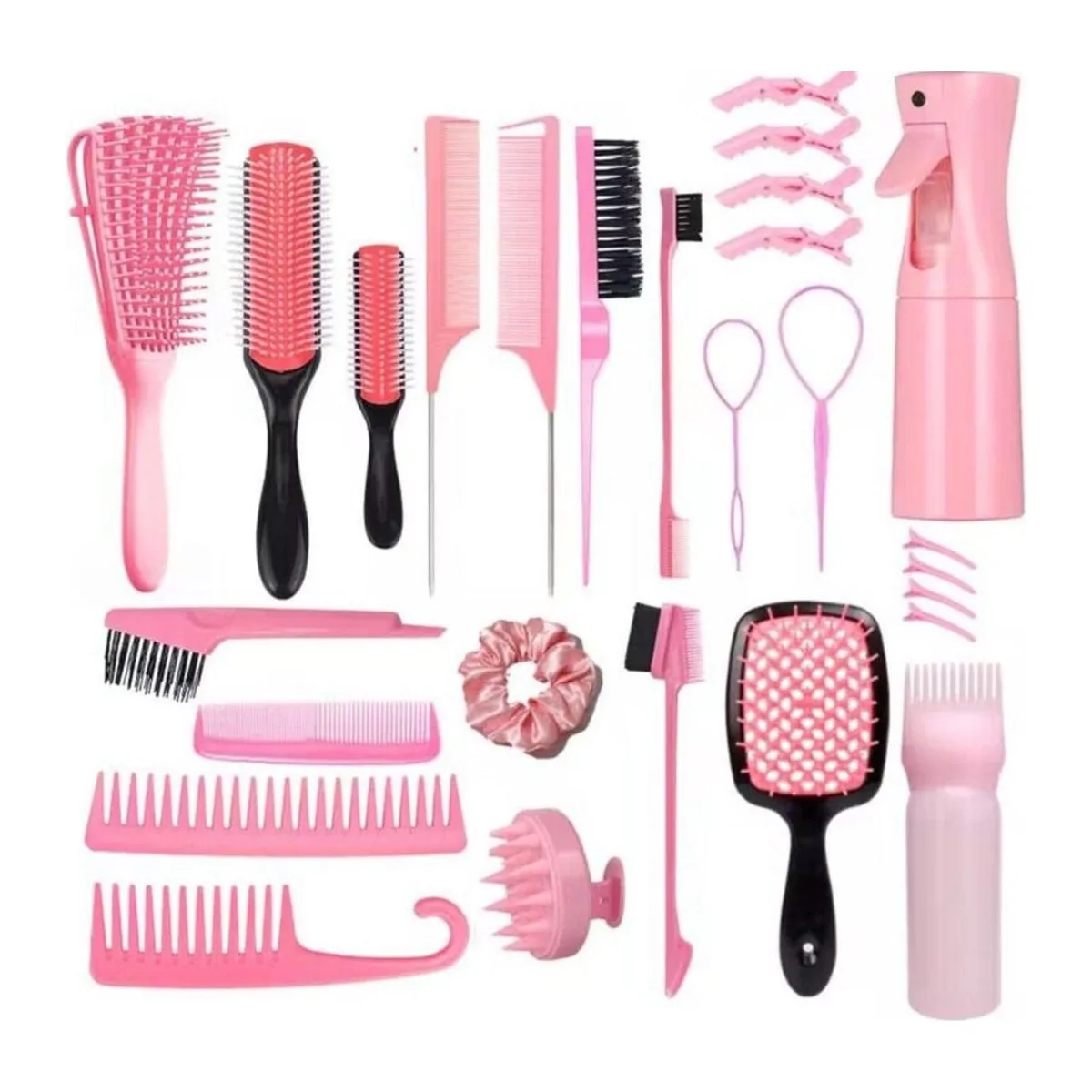 Shampoo brush set 27pcs