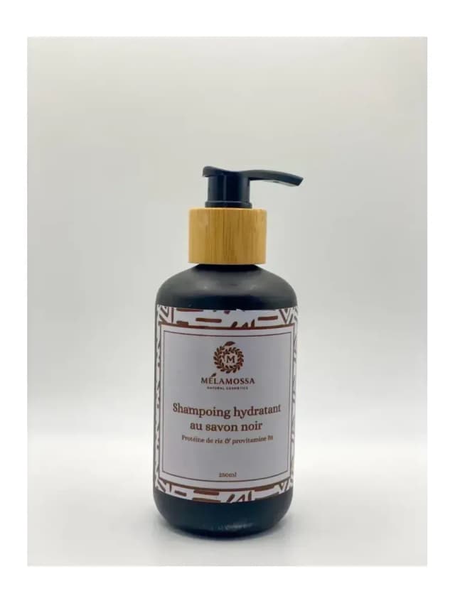 Shampoing hydratant au savon noir