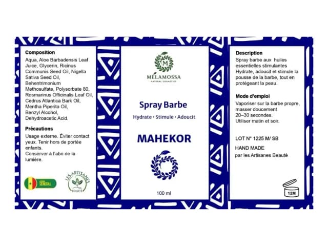 Spray barbe Mahecor