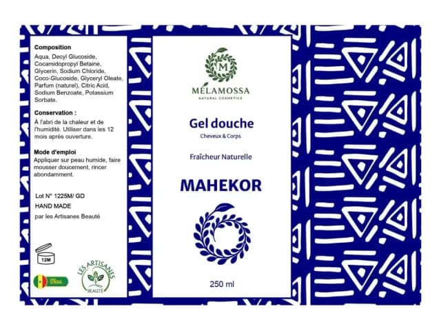Gel douche mahecor