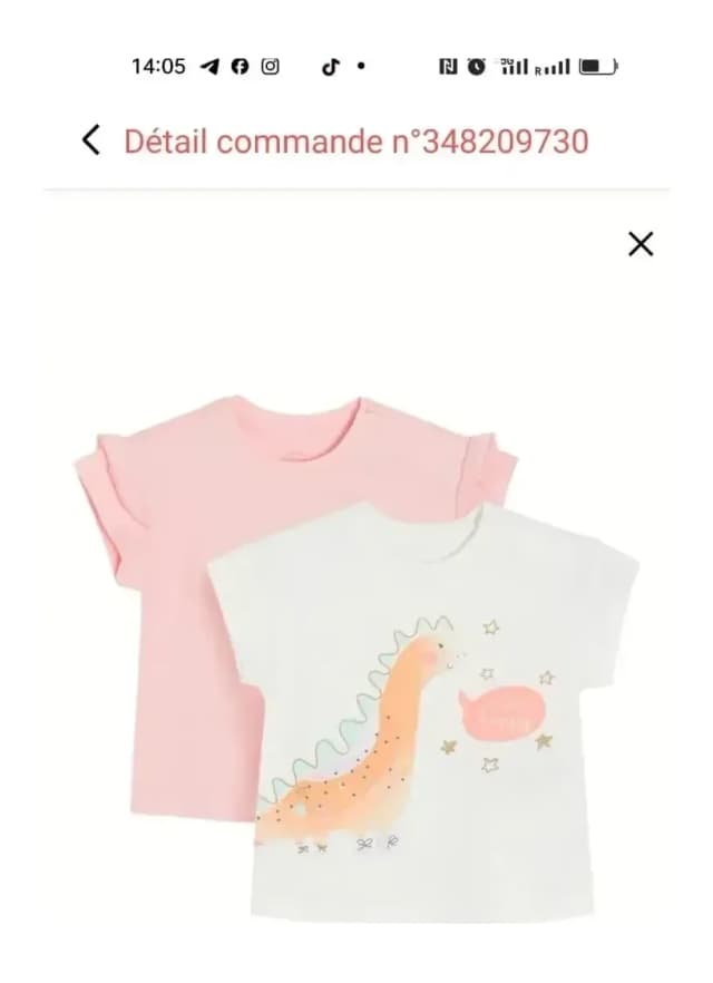 Lot tshirt