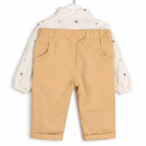 Ensemble garçon chemise lain pantalon