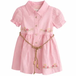 Robe chemise fleurette