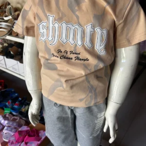 Ensemble Tshirt avec short coton Garcon