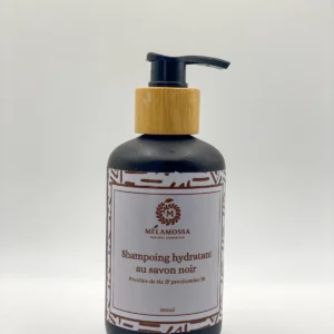 Shampoing hydratant au savon noir