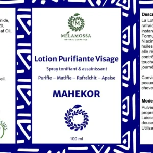 lotion purifiante visage Mahecor