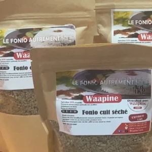 Waapine Fonio Cuit Seché