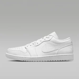 AIR JORDAN ONE LOW BLANC