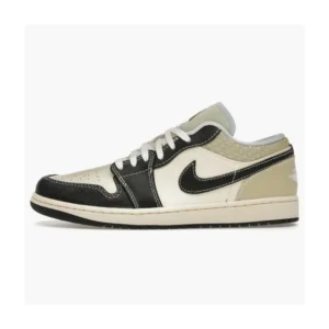 Air jordan one low beige noir