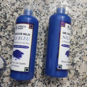 gel douche Nila bleu