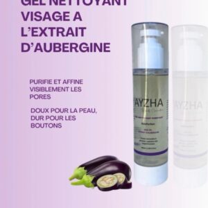 Gel nettoyant purifiant a l'extrait d'aubergine